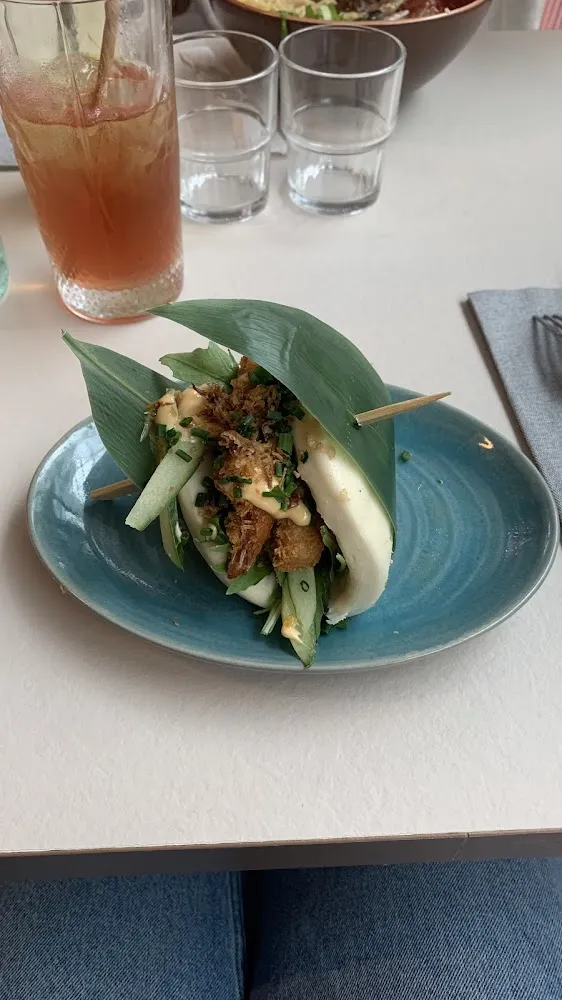 Bao Crevette Tempura